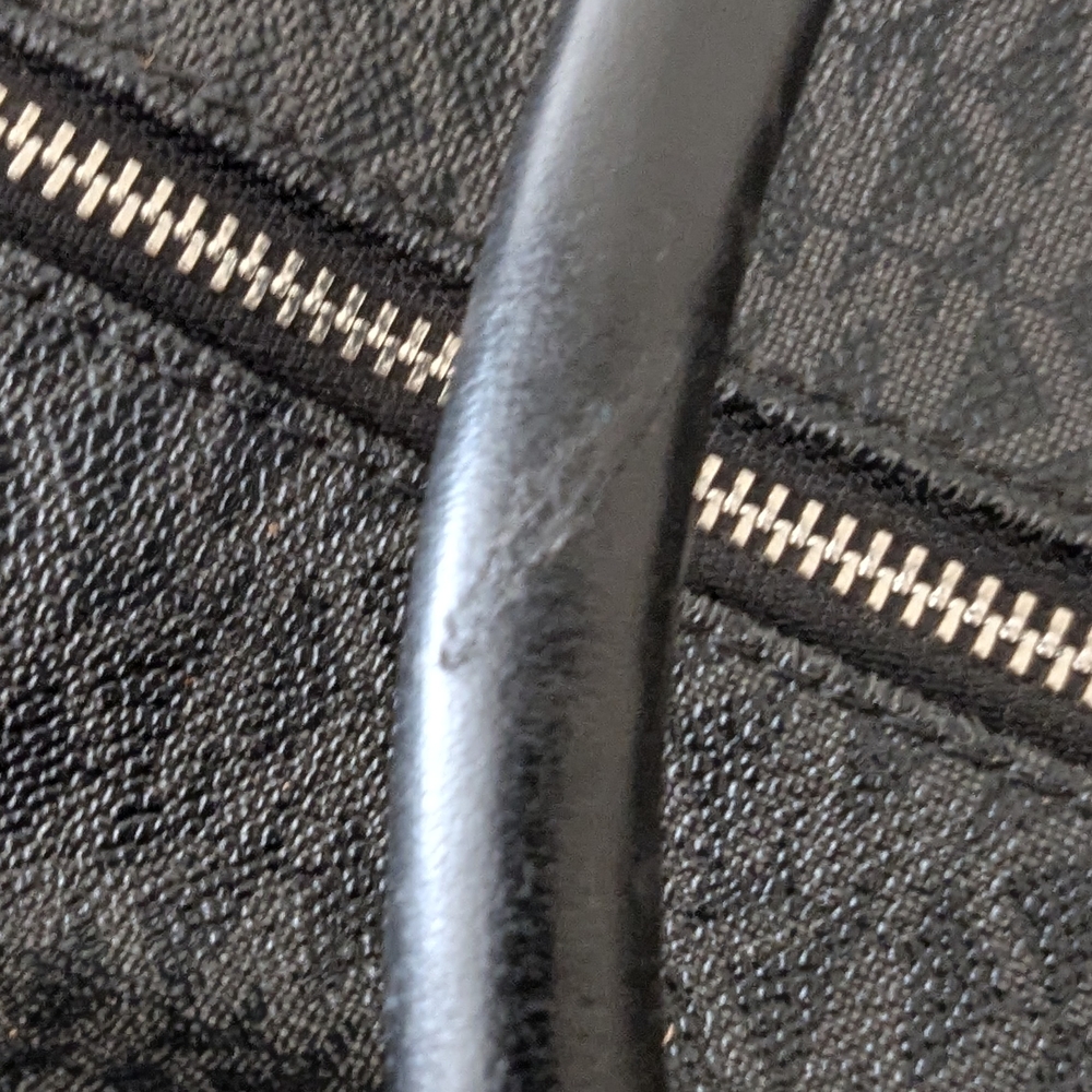 Michael Kors Hudson Logo Black Weekender Bag - Picture 10 of 16